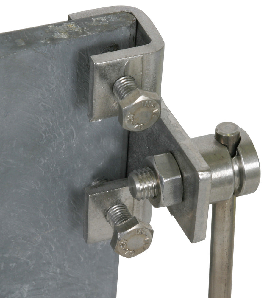 Dehn Clamp StSt Horizontal Type For Profiles With KS Connector - 372229