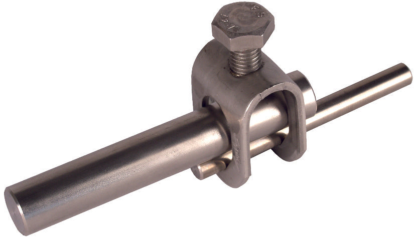 Dehn Roestvrij Staal Staafklem Voor Rd 8-10/Rd 16mm - 380029