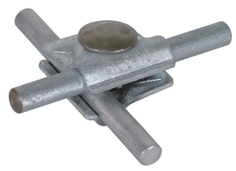 Dehn MV klem voor Rd 8-10mm met M10x35mm spantkopschroef en moer - 390060 [2 stuks]