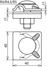 Dehn MV Clamp Cu With Truss Head Screw FRM10X35 - 390067