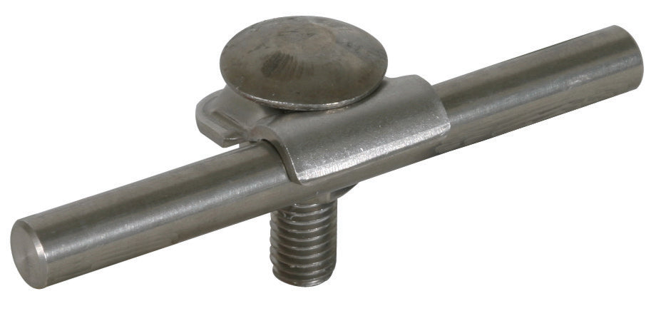 Dehn Klemframe Rd 6-10mm StSt Met spantkopschroef en M10 moer - 390159 [2 stuks]