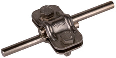 Dehn Uni Roestvrijstalen Ontkoppelklem Voor 2x Rd 8-10mm - 459029
