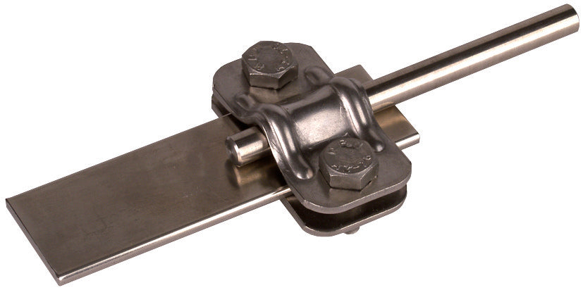 Dehn Uni Ontkoppelklem StSt Voor Rd 8-10 Fl 30mm V2A - 459039