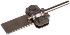 Dehn Uni Ontkoppelklem StSt Voor Rd 8-10 Fl 30mm V2A - 459039