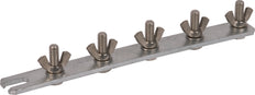 Dehn aardingsrail 290mm met M10x35 schroeven - 466192