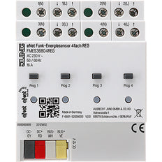 Jung Enet Energy Sensor 4 Channel Din Rail - FMES36804REG