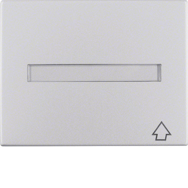 Hager Berker aluminium tussenring met scharnierend deksel - 11547103