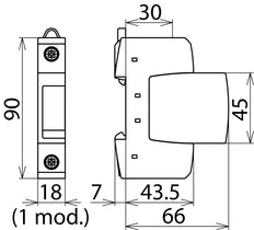 Dehn DK 25 doorvoer terminal toebehoren - 952699