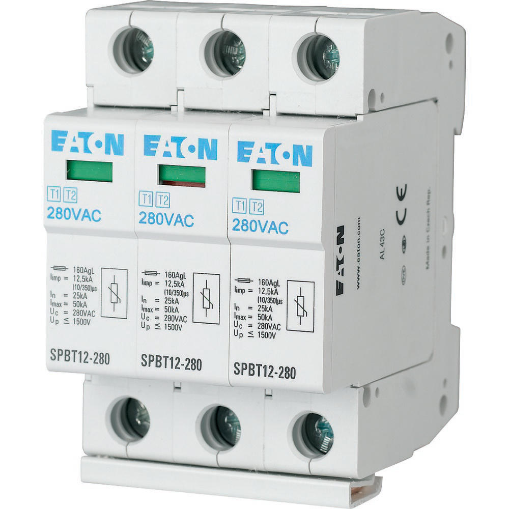 Eaton bliksemstroom- en overspanningsbeveiligers TN-C-set 3P - 158330