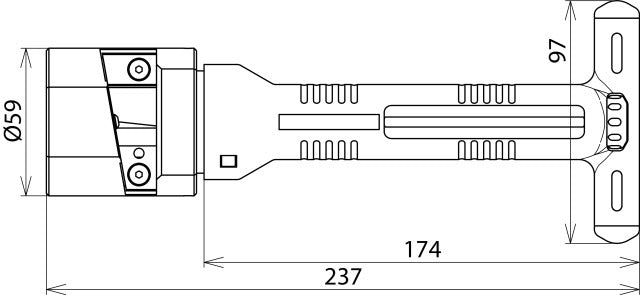 HVI Strip 27 Ontmantelingsgereedschap voor elektriciteitskabelset - 597227