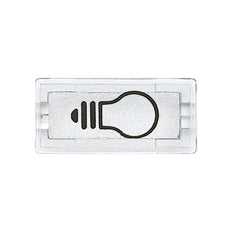 Schneider Electric Rechthoekig Transparant Lichtsymbool - MTN395669 [5 stuks]