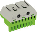 ABB ZK82G Klemmenstrook PE 8 1 - 5-4mm Schroefloos - 1SPE007715F9713 [2 stuks].