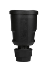 ABL Zwarte Schuko Koppeling Met Aardingsstekker IP44 3x2,5mm - 1579-100 [2 stuks]