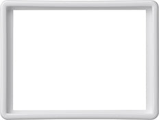 Gira S-Color Pure White Double Socket Cover Frame - 093440 [2 pieces]