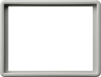 Gira afdekraam 2-pans stekkerdoos S-kleur grijs - 093442 [2 stuks]