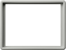 Gira afdekraam 2-pans stekkerdoos S-kleur grijs - 093442 [2 stuks]