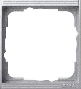 Gira Event 1-module tussenframe aluminium - 146126 [2 stuks]