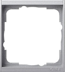 Gira Event 1-module tussenframe aluminium - 146126 [2 stuks]