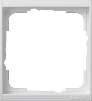 Gira Event Enkelvoudig Tussenmontuur Mat Puurwit - 146127 [5 stuks]