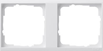 Gira 2-Weg Event Helder Afdekraam Puur Wit - 1462723 [2 stuks]
