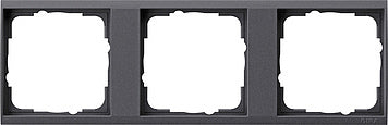 Gira Event transparant antraciet 3-voudig tussenframe - 1463728