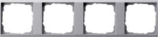 Gira 4-Weg Event Aluminium Tussenframe helder - 1464726