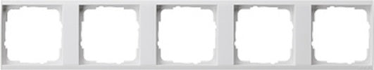 Gira Event 5-voudig tussenmontuur zuiver wit mat - 146527