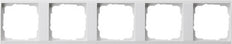 Gira Event 5-voudig tussenmontuur zuiver wit mat - 146527