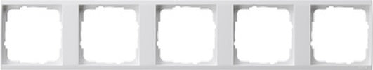 Gira 5-voudig Event Clear Frame Intermediate Wit - 1465723