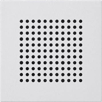 Gira Systeem 55 Zuiver Wit Matte Speaker Cover - 248327