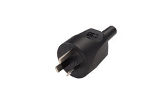 Martin Kaiser Australia Plug 10A Earthing Contact Black - 524N/sw [40 Pieces]