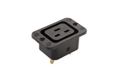 Martin Kaiser MK IEC Inlet Appliance Socket C19 70 Degree 16A Earthing Cont - 766/63/SW [25 Pieces]