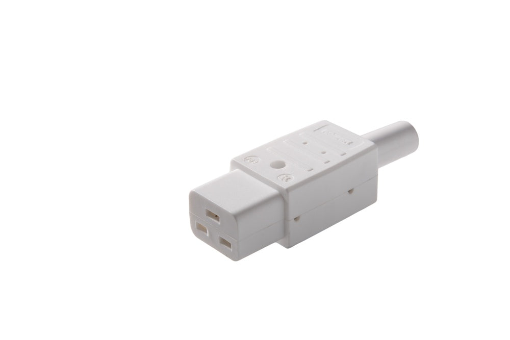 Martin Kaiser IEC Appliance Socket C19 16 Amp Arctic White - 763/KWS [58 Pieces]