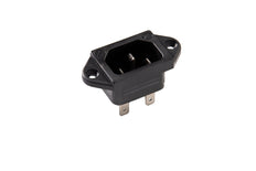 Martin Kaiser MK IEC C14 Inlet Appliance Plug Earthed Vertical Built-In - 781/48/sw [100 Pieces]