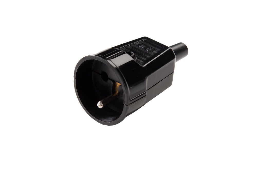 Martin Kaiser Coupling Socket With Earthing Pin Strain Relief Sleeve Black - 531mT/sw [35 Pieces]