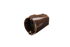Martin Kaiser MK Brown Coupling Socket With Earthing Contact - 544oT/br [40 Pieces]