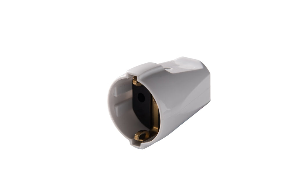 Martin Kaiser Grey Coupling Socket With Earthing Contact - 544oT/gr [40 Pieces]