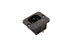 Martin Kaiser C14 Inlet Plug Earthing Fuse Terminal 70 Degrees - 750/48/sw [100 Pieces]