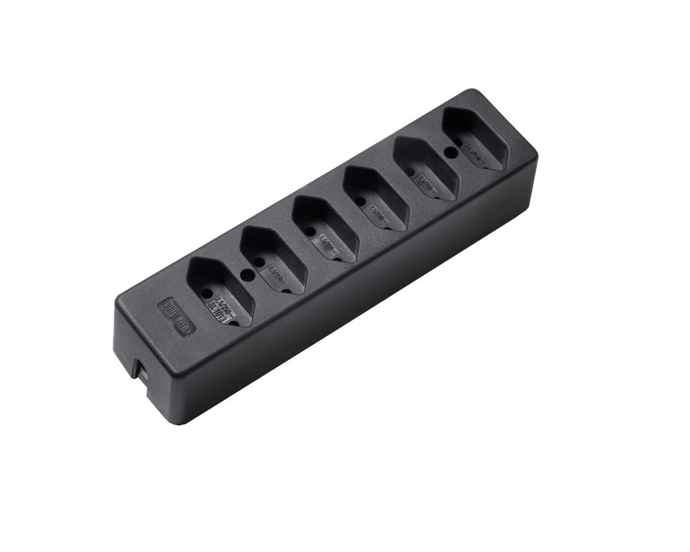 Martin Kaiser MK 6-Way Socket Euro 2.5 Amp Without Earthing Contact Black - 1013/sw [25 Pieces]