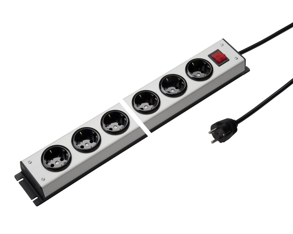 Martin Kaiser 12V Power Strip with Switch and 1.5M Cord - 1001ZL12L-SW15 [10 Pieces]