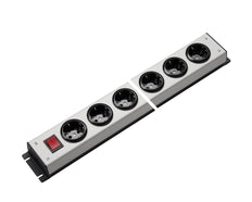 Martin Kaiser 8-Way Power Outlet Strip With Earth Contact And Switch - 1001/8l-sw [10 Pieces]