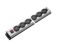 Martin Kaiser Power Outlet Strip 10 Way Hinged Cover IP20 Switch - 1058/10l-sw [10 Pieces]