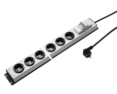 Martin Kaiser 8-Way Power Strip With 2-Pole Circuit Breaker 3m Cable - 1036ZL8L-SW3 [10 Pieces]