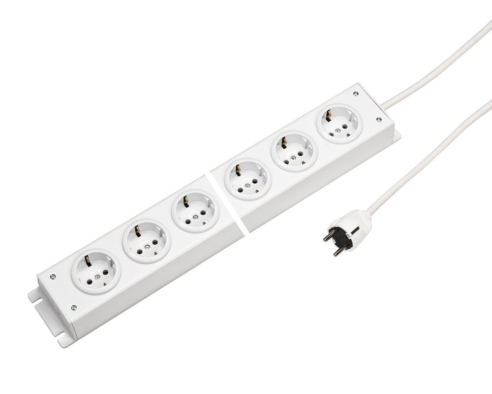 Martin Kaiser 4-Way Power Outlet Strip 90 Degree With 1.5m Cable - 1002ZL4WS15 [10 Pieces]