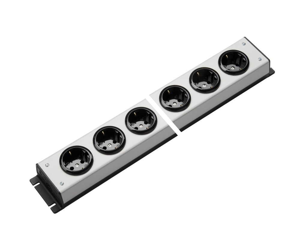 Martin Kaiser Power Outlet Strip 4-Way 90 Degrees With Earthing Contact - 1002/4l-sw [10 Pieces]