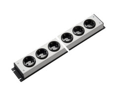 Martin Kaiser Power Outlet Strip 4-Way 90 Degrees With Earthing Contact - 1002/4l-sw [10 Pieces]