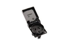 Martin Kaiser Flush-Fitting Socket Type I IP20 IP44 Black - 457/sw [35 Pieces]