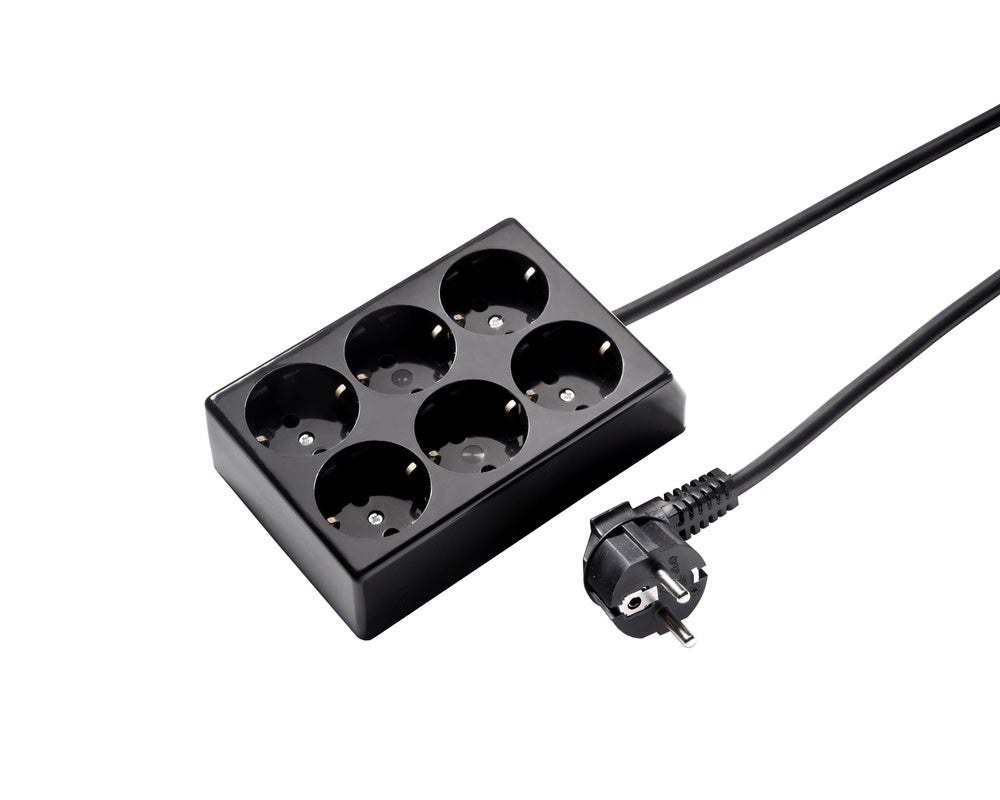 Martin Kaiser 6-Way Socket Earthing Contact With 1.5m Cable - 526ZL/15W/SW [10 Pieces]