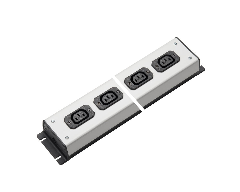 Martin Kaiser Power Strip 6-Weg C13 Contactdoos 10Amp - 1022/6l-sw [10 Stuks]