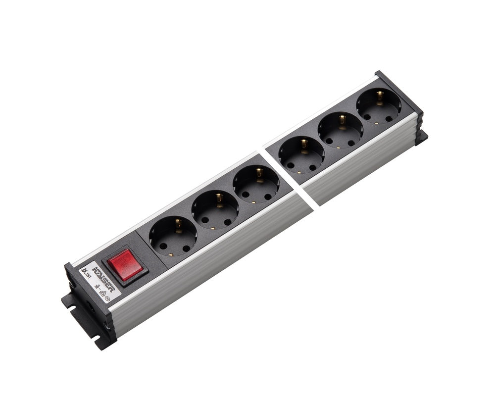 Martin Kaiser 12-Way Power Outlet Strip With Switch - 1101/12l-sw [10 Pieces]